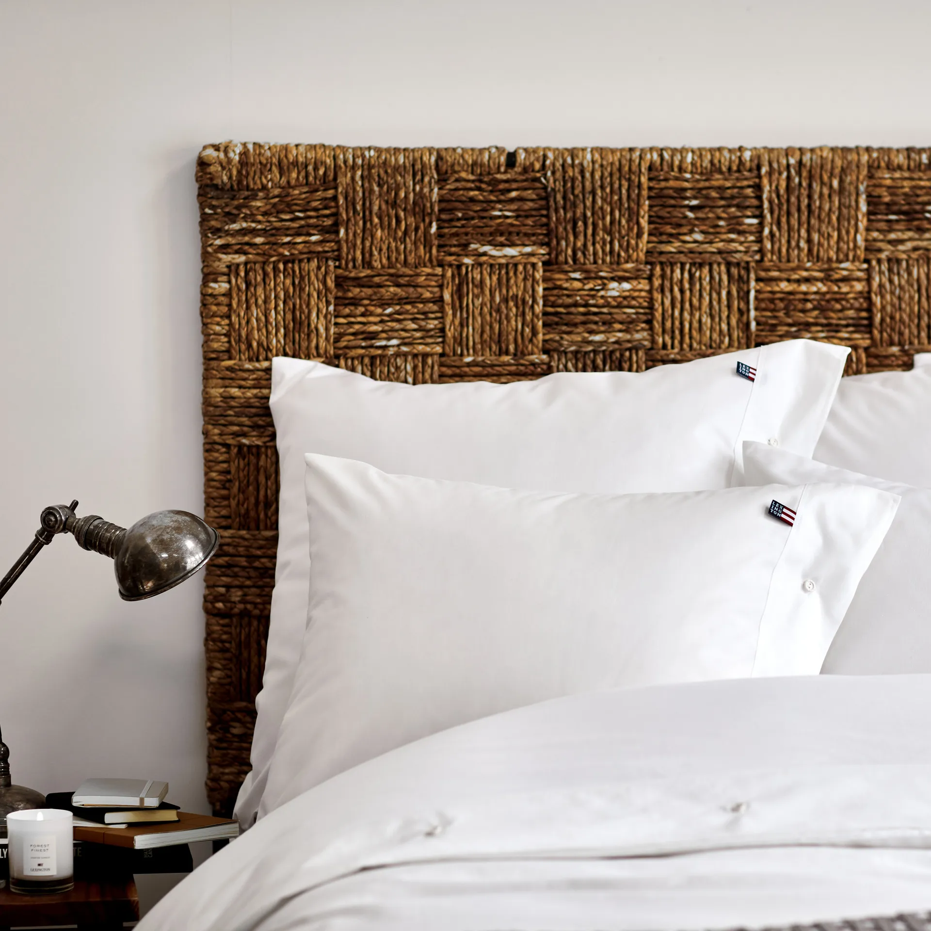 Icons Pin Point kussensloop 50x60 cm, White Lexington