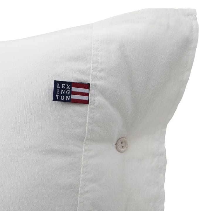 Icons Poplin kussensloop 65x65 cm, White Lexington