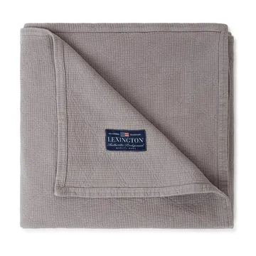 Icons Quilted sprei 240x260 cm - Gray - Lexington
