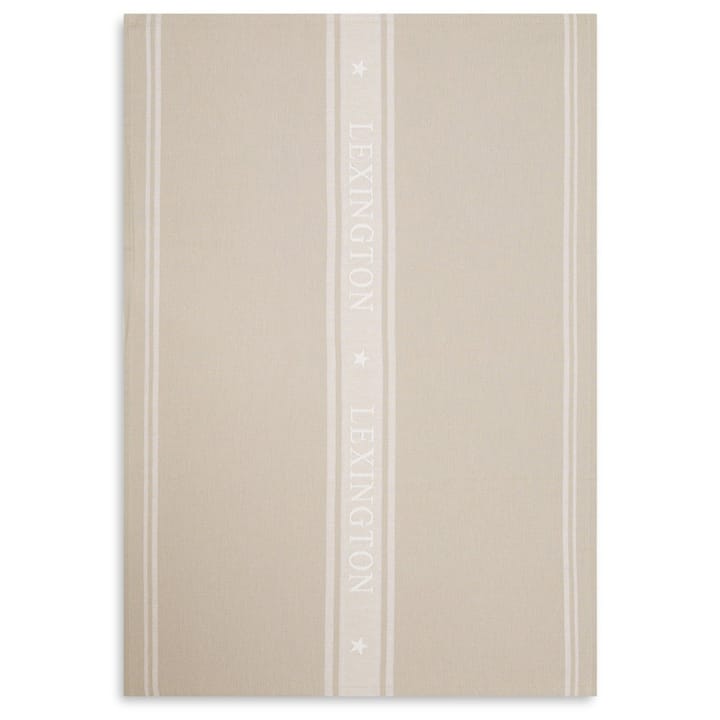 Icons Star keukenhanddoek 50x70 cm - Beige-white - Lexington