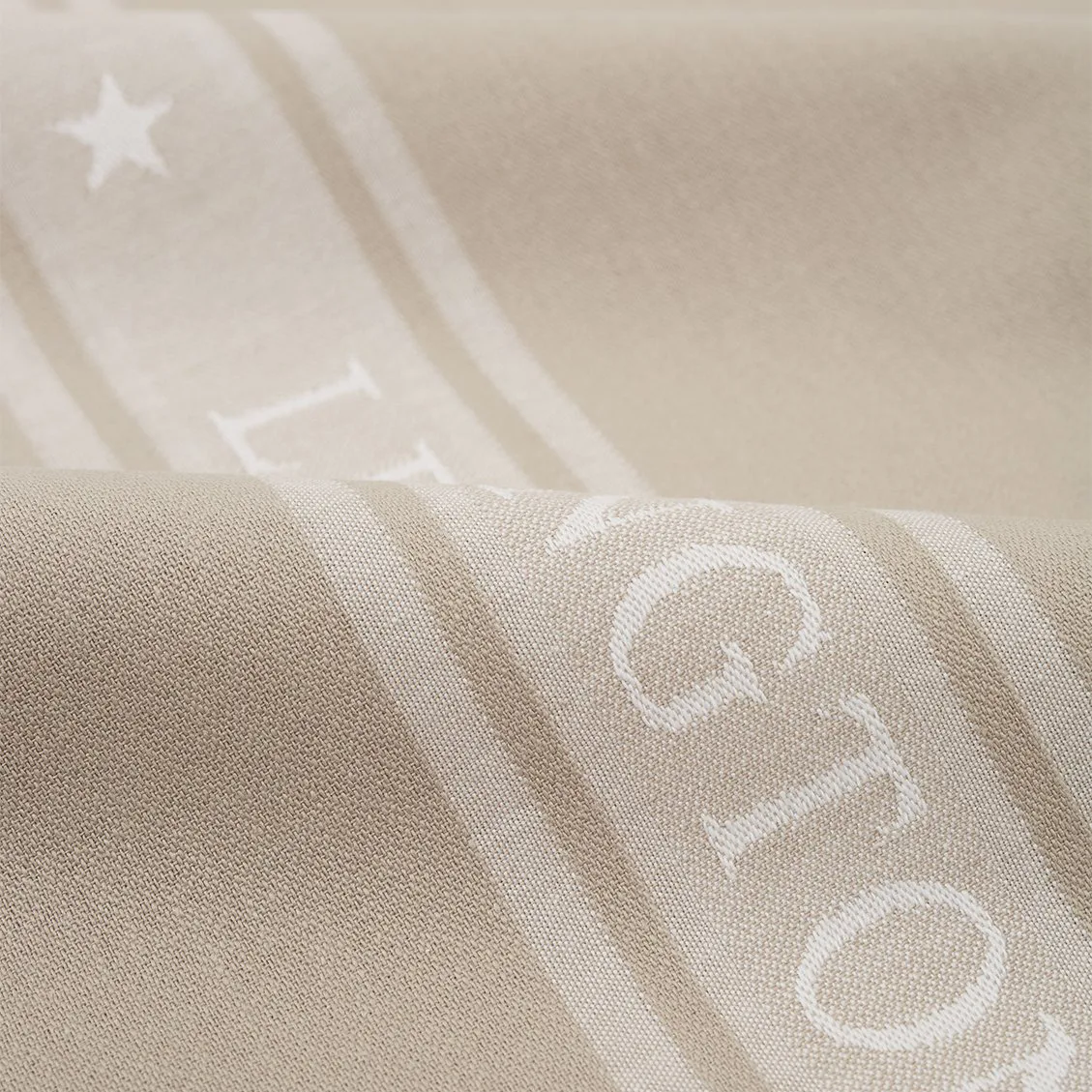 Icons Star keukenhanddoek 50x70 cm, Beige-white Lexington