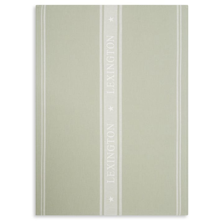 Icons Star keukenhanddoek 50x70 cm - Sage green-white - Lexington
