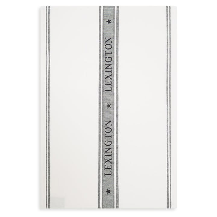 Icons Star keukenhanddoek 50x70 cm - White-black - Lexington