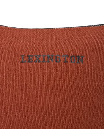 Irregula Striped Cotton kussenhoes 50x50 cm - Copper-gray - Lexington