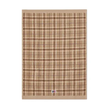 Lexington checked handdoek, set van 2 - Beige-gray - Lexington