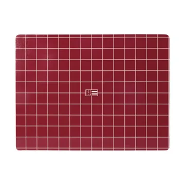 Lexington gelamineerde dubbelzijdige placemat - Red-light beige, 30x40 cm, 2-pack - Lexington