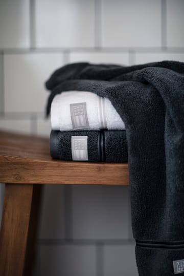 Lexington Hotelhanddoek 70x130 cm - Grijs-donkergrijs - Lexington