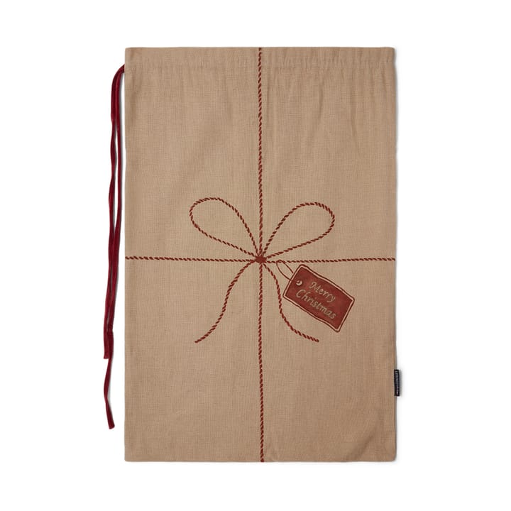 Lexington kerstcadeauzak 65x95 cm - Natuur - Lexington