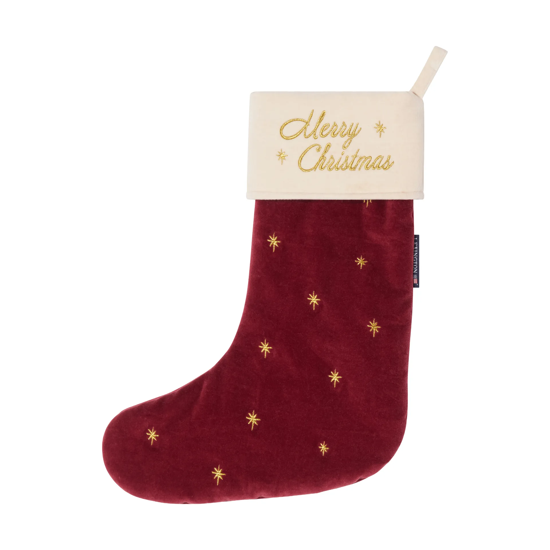 Lexington velvet kerstkous, Red, 45 cm Lexington