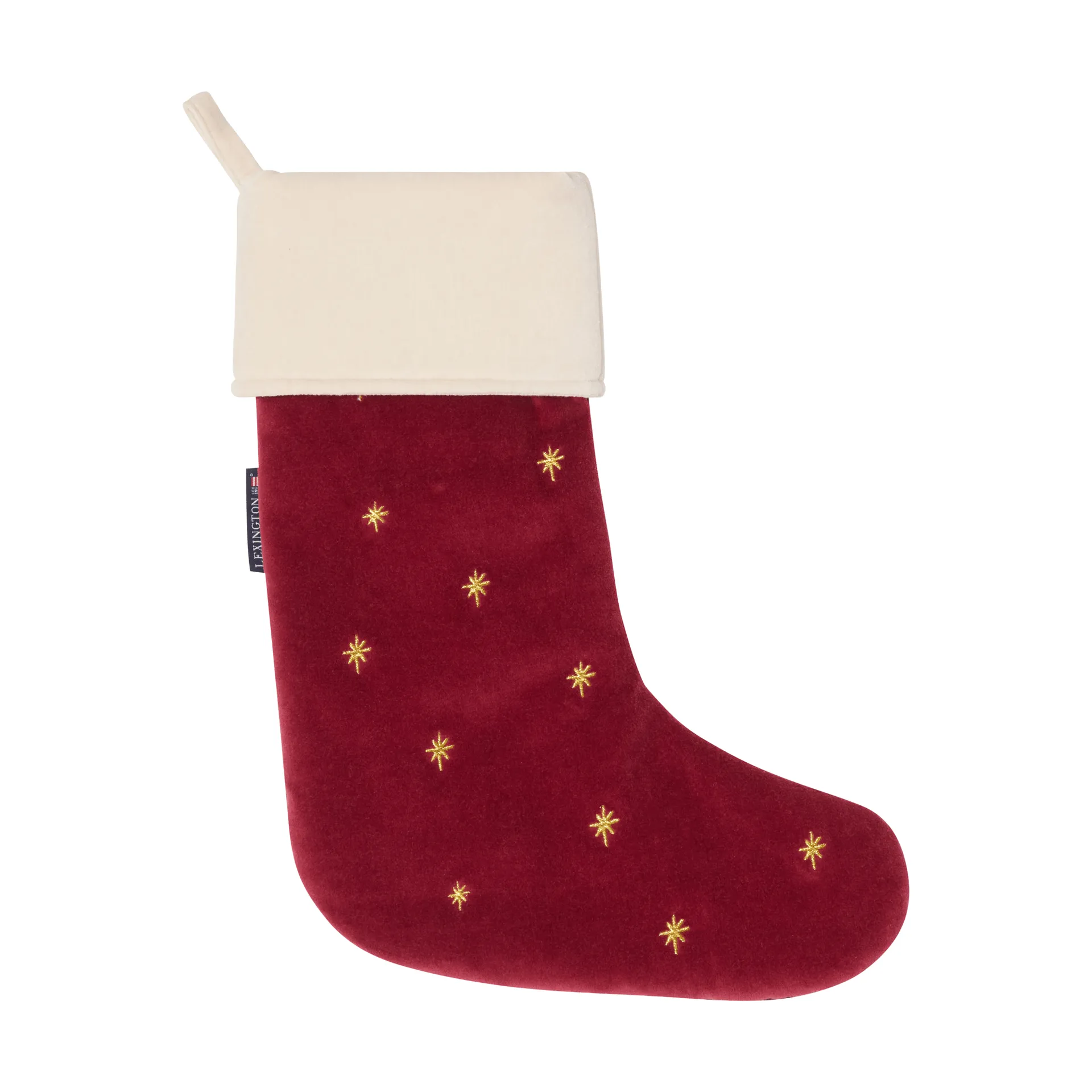 Lexington velvet kerstkous, Red, 45 cm Lexington