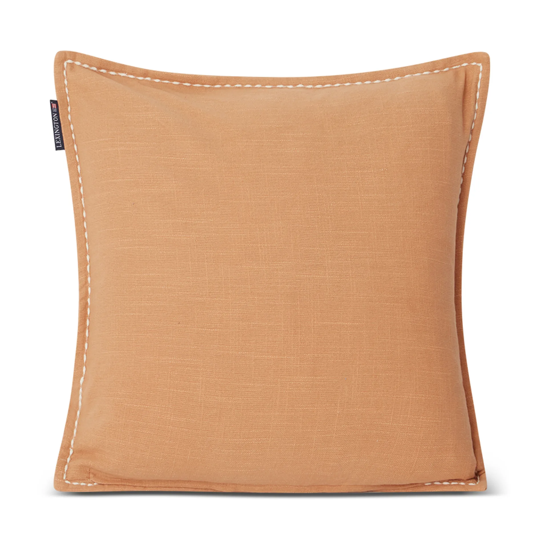 Life's A Beach Embroidered kussenhoes 50x50 cm, Beige-wit Lexington