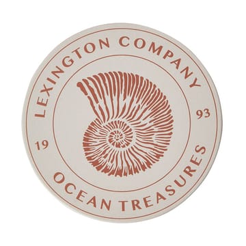 Ocean Treasures glasonderzetters 6-pack - Blue - Lexington
