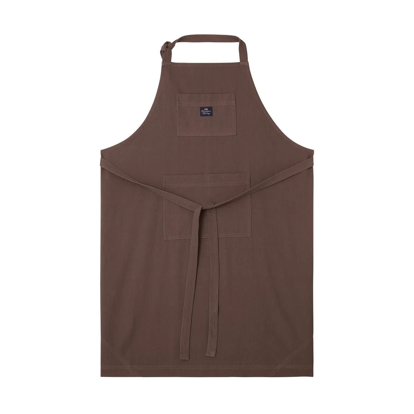 Organic Cotton schort, Brown Lexington