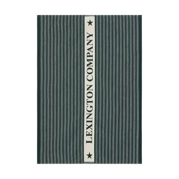 Organic Cotton Terry keukendoek 50x70 cm - Green-Light beige - Lexington
