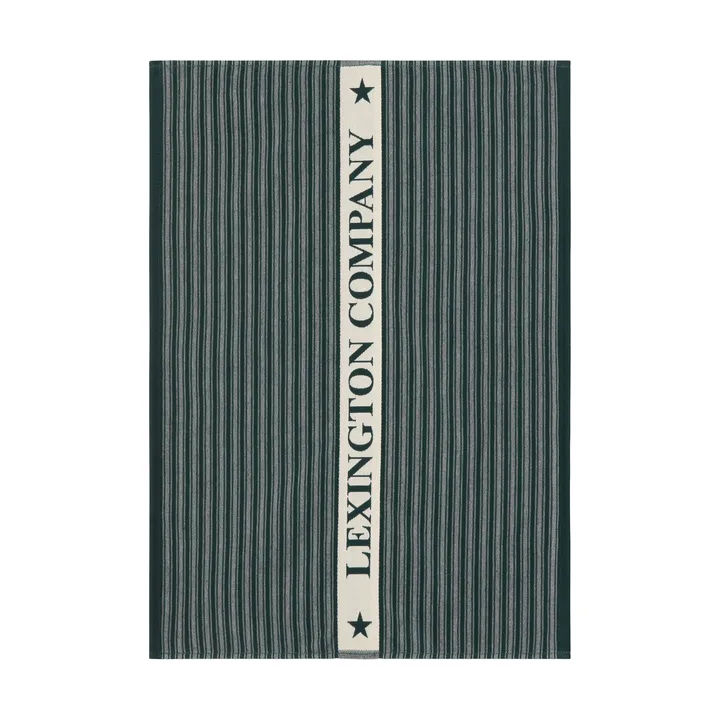 Organic Cotton Terry keukendoek 50x70 cm - Green-Light beige - Lexington