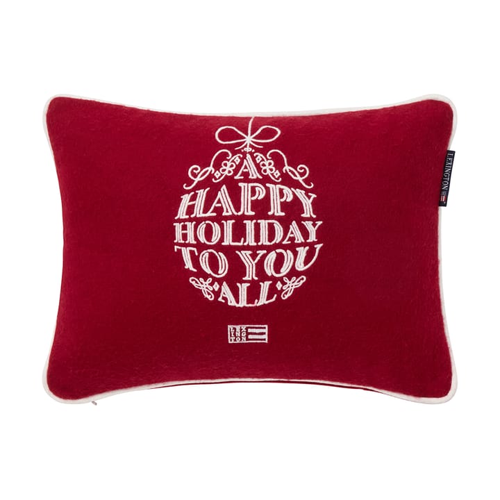 Ornament ullmix kussen 30x40 cm - Red-white - Lexington