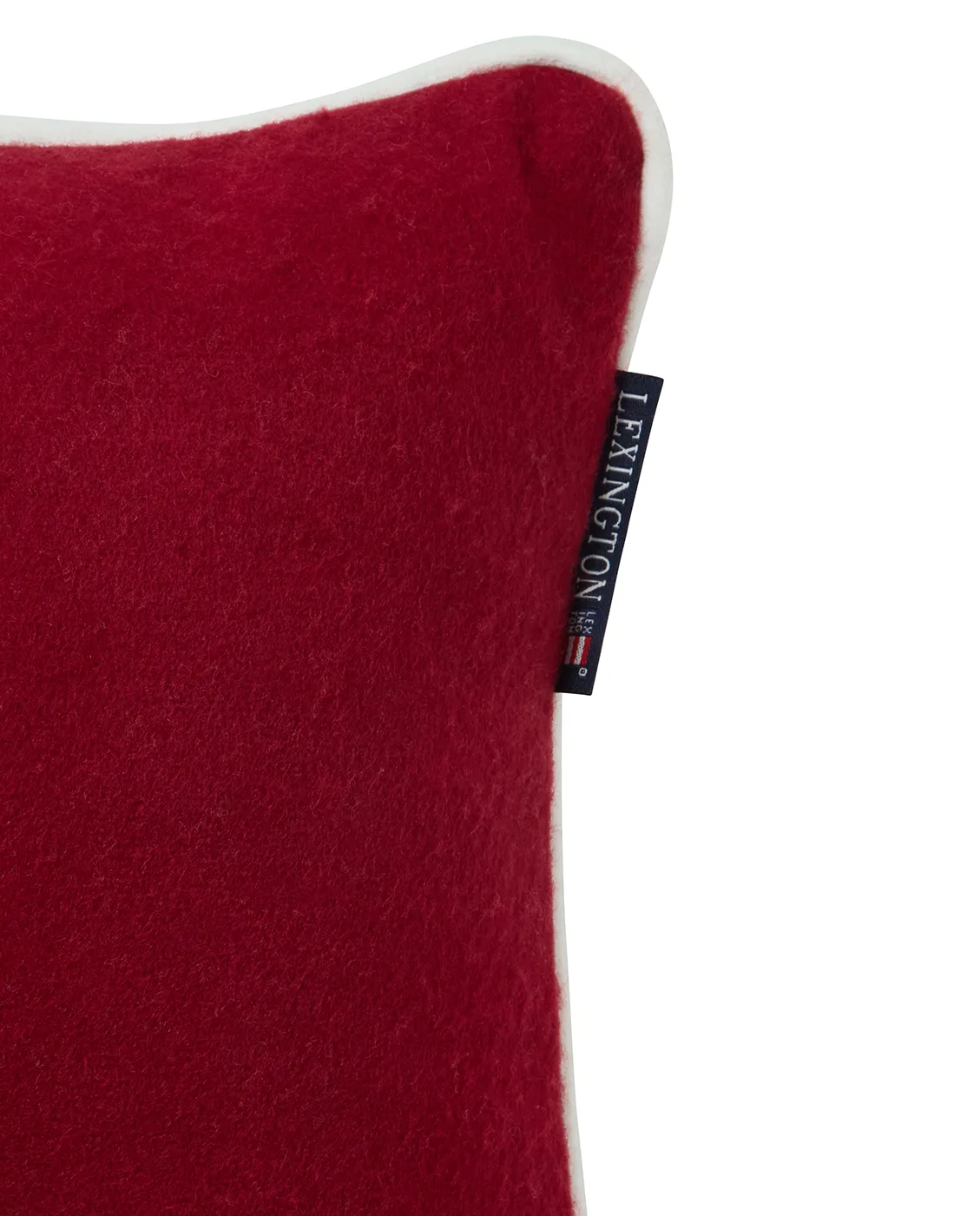 Ornament ullmix kussen 30x40 cm, Red-white Lexington