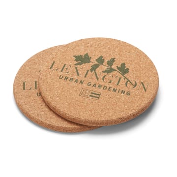 Pannenonderzetters van kurk Ø20 cm 2-pack - Urban gardening - Lexington