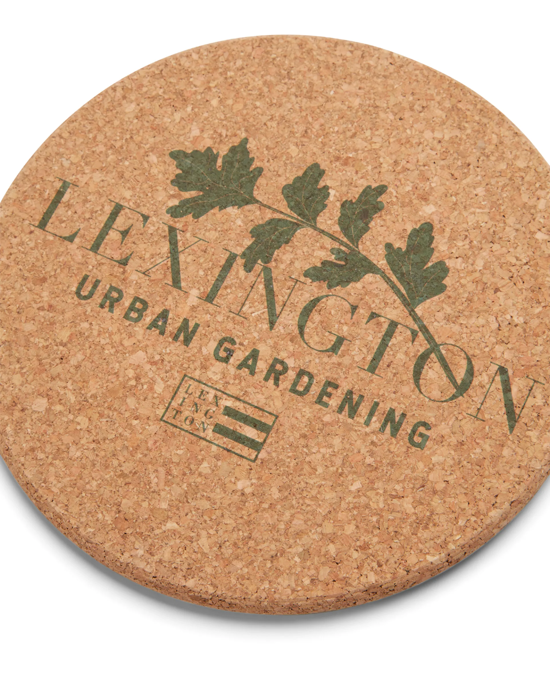 Pannenonderzetters van kurk Ø20 cm 2-pack, Urban gardening Lexington