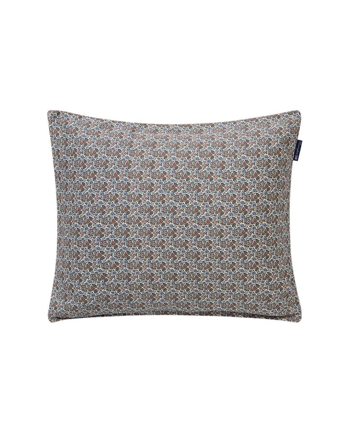 Printed flowers katoenen kussensloop 50x60 cm, Beige Multi Lexington