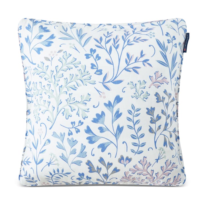 Printed Flowers kussenhoes 50x50 cm, Blauw Lexington