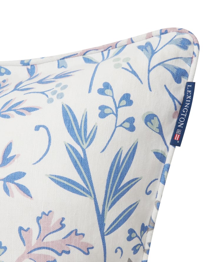 Printed Flowers kussenhoes 50x50 cm, Blauw Lexington