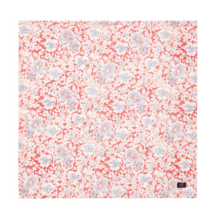 Printed Flowers Recycled Cotton stoffen servet 50x50 cm - Coral - Lexington