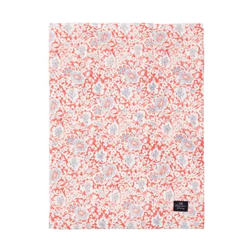 Printed Flowers Recycled Cotton tafelkleed 150x350 cm - Coral - Lexington