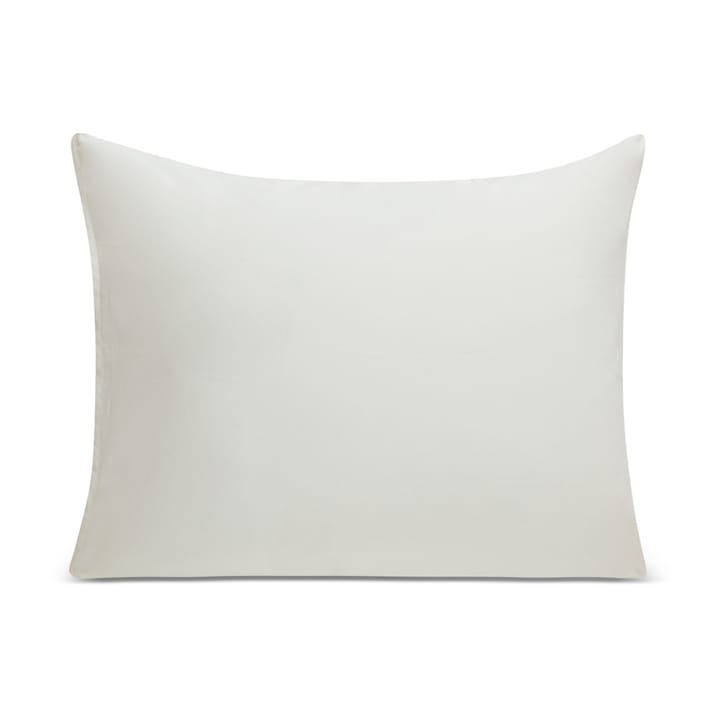 Printed Organic Cotton Poplin kussensloop 50x60 cm - Blauw-wit - Lexington