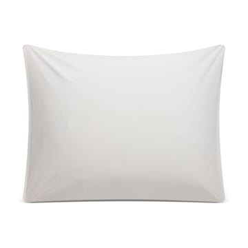 Printed Organic Cotton Poplin kussensloop 50x60 cm - Wit-grijs - Lexington