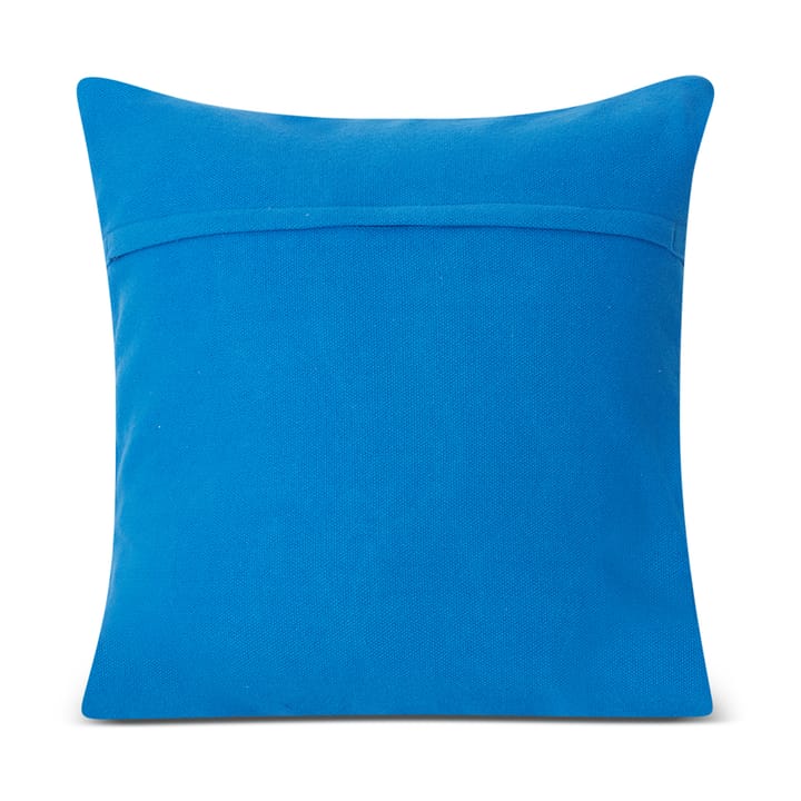 Rope Deco Canvas kussenhoes 50x50 cm, Blauw-wit Lexington