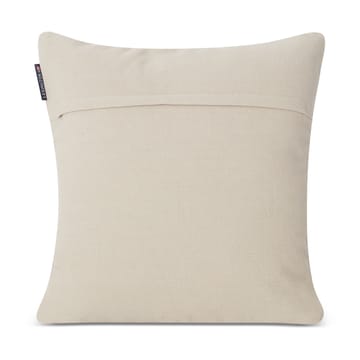 Rope Deco Canvas kussenhoes 50x50 cm - Lichtbeige-wit - Lexington