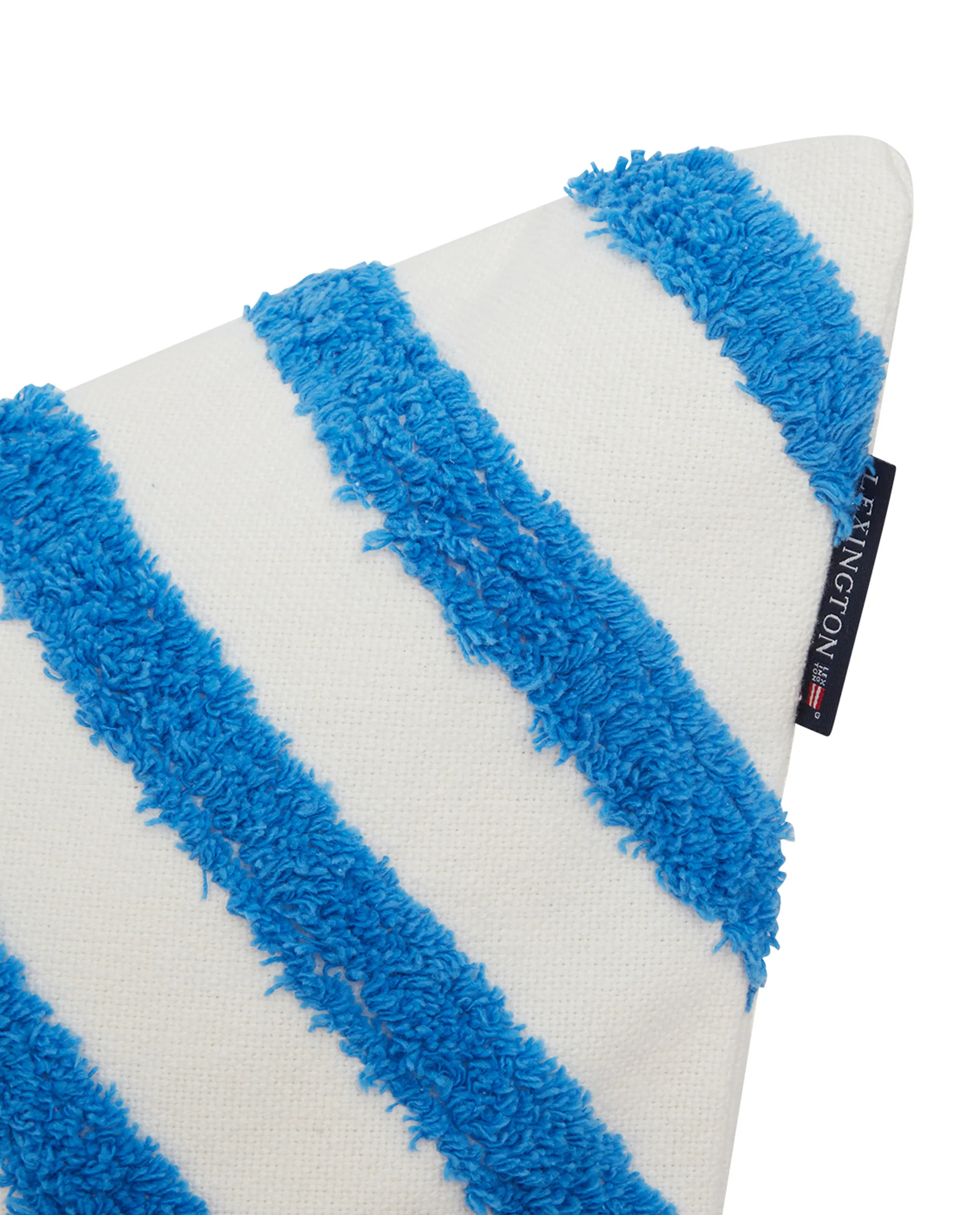 Rug Graphic Canvas kussenhoes 50x50 cm, Blauw-wit Lexington