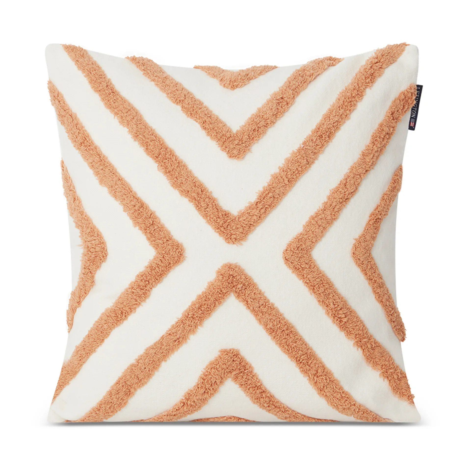 Rug Graphic Canvas kussenhoes 50x50 cm, Wit-beige Lexington