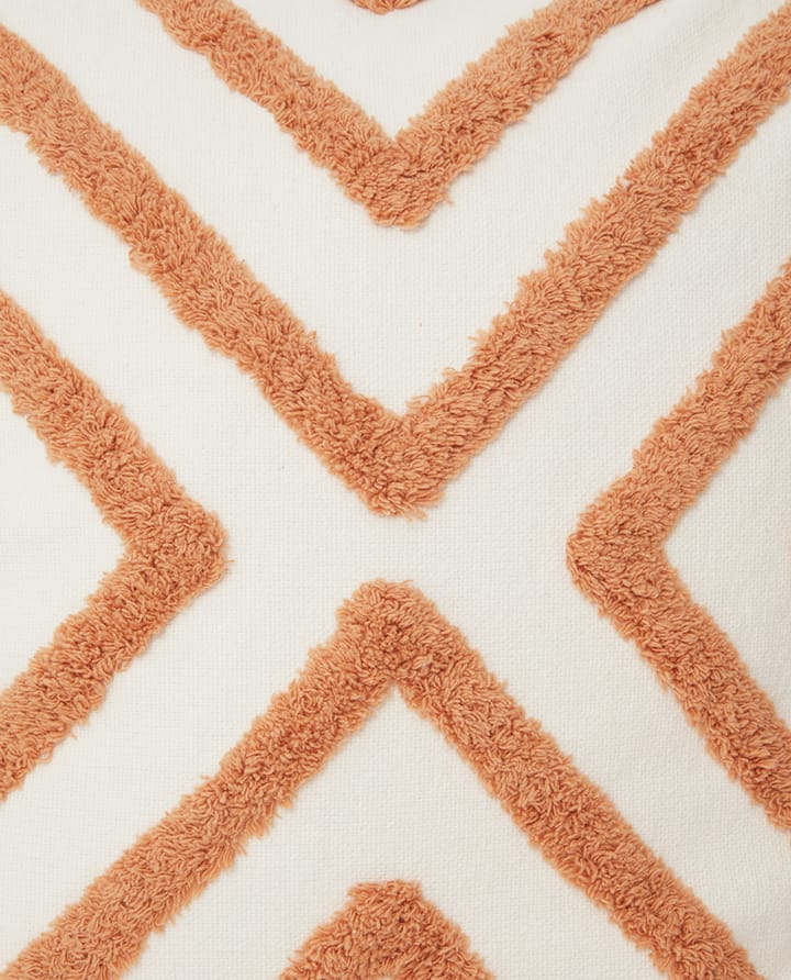 Rug Graphic Canvas kussenhoes 50x50 cm, Wit-beige Lexington