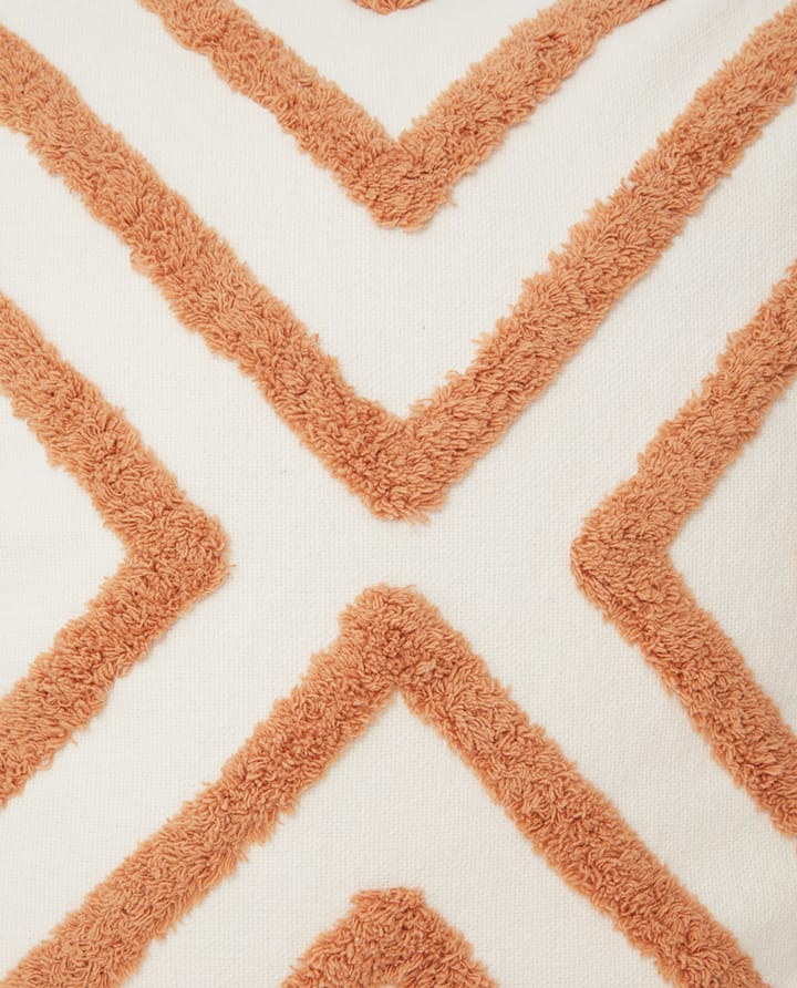 Rug Graphic Canvas kussenhoes 50x50 cm - Wit-beige - Lexington