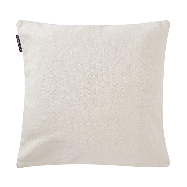 Rug Graphic Cotton Canvas kussenhoes 50x50 cm, White Lexington