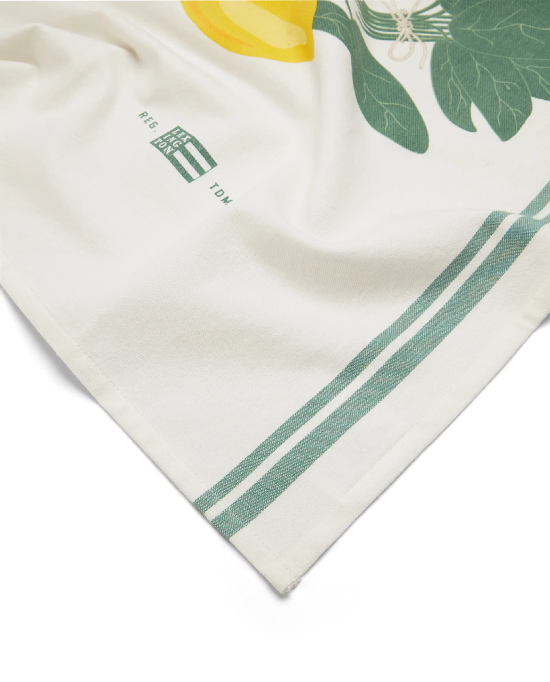 Salad keukenhanddoek 50x70 cm, Wit-groen Lexington