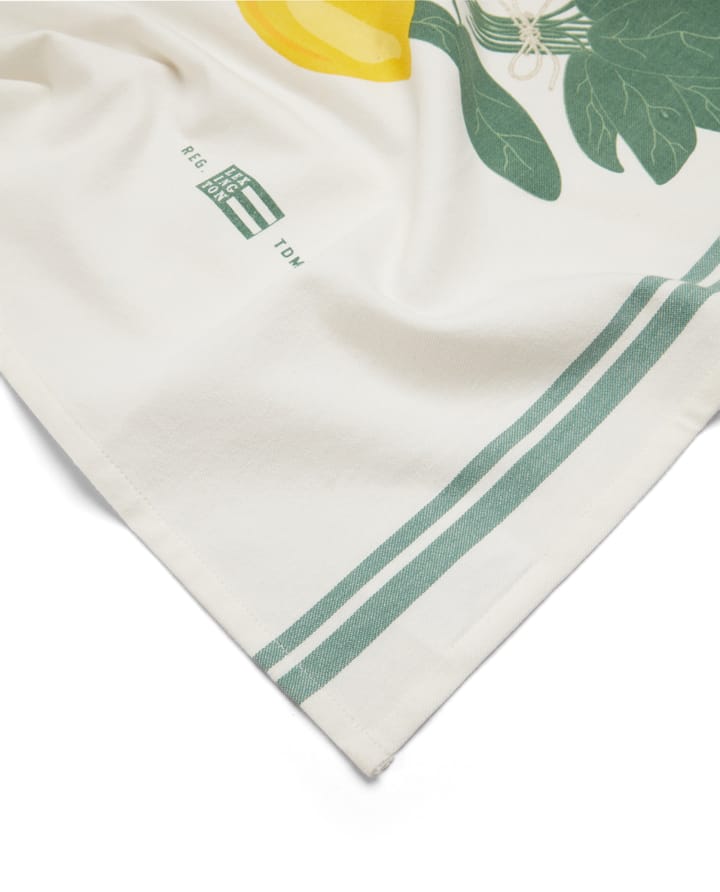 Salad keukenhanddoek 50x70 cm, Wit-groen Lexington