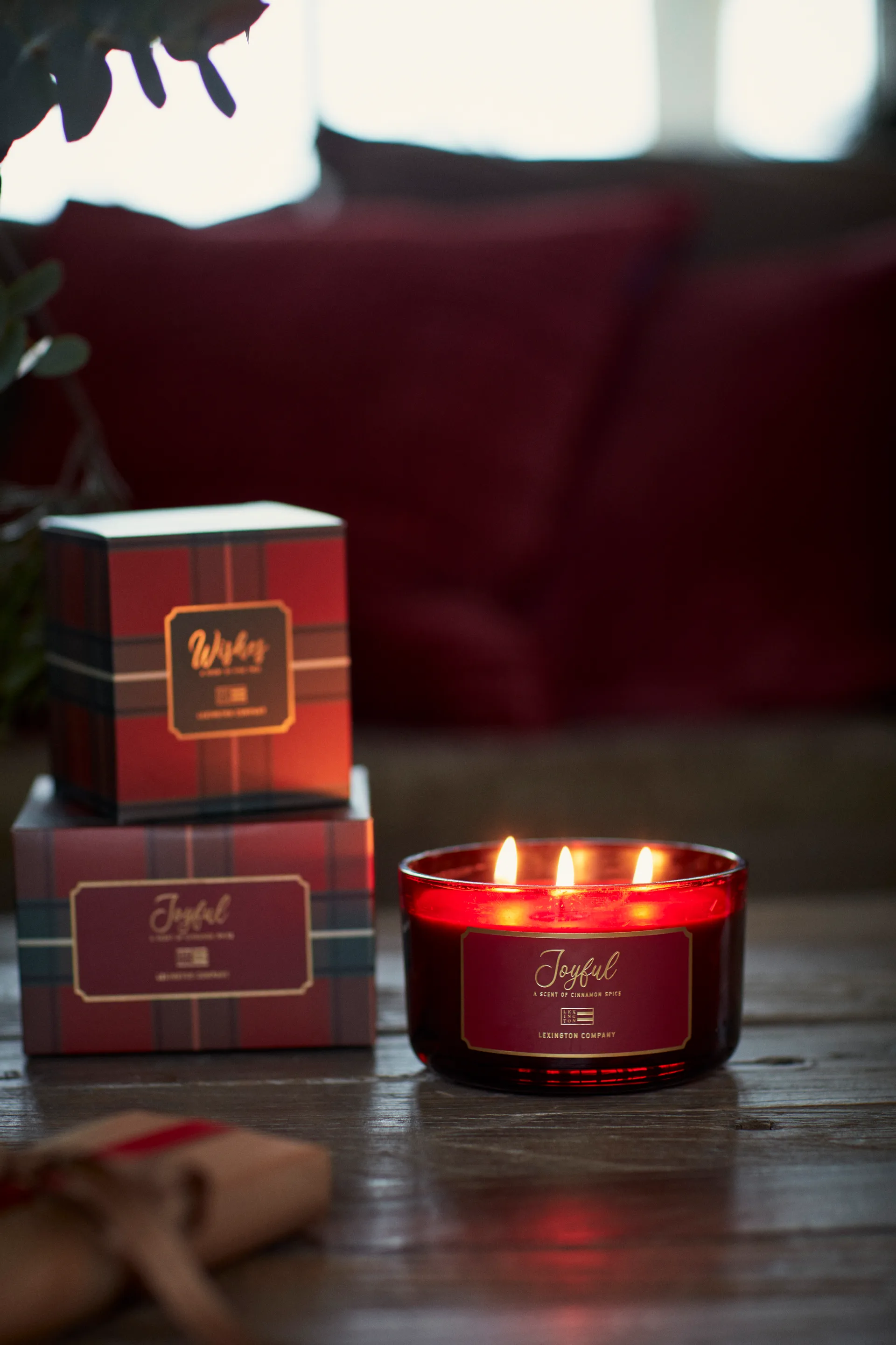 Scented Candle Joyful geurkaars, 30 uur Lexington