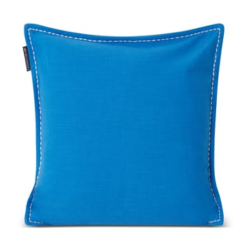 Sea Sand Salt Logo Embroidered kussenhoes 50x50 cm - Blauw-wit - Lexington