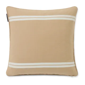 Side Striped kussenhoes 50x50 cm - Beige-white - Lexington