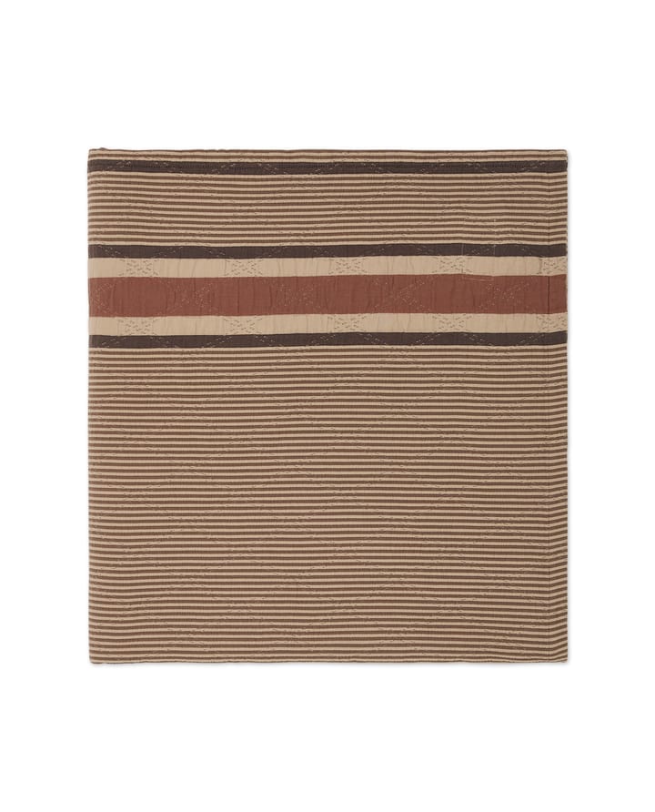 Side Striped Soft Quilted sprei 160x240 cm, Beige Lexington