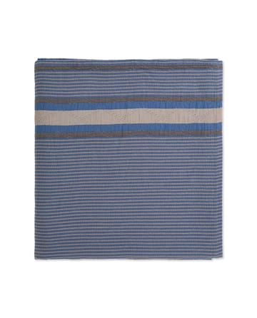 Side Striped Soft Quilted sprei 160x240 cm - Blue - Lexington