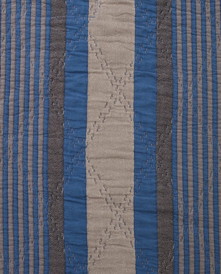 Side Striped Soft Quilted sprei 160x240 cm, Blue Lexington