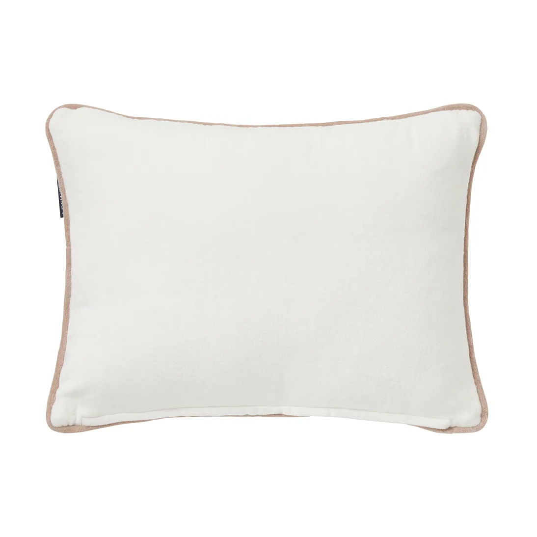 Skis and Poles eko. fluweel katoen kussen 30x40 cm, White-multi Lexington