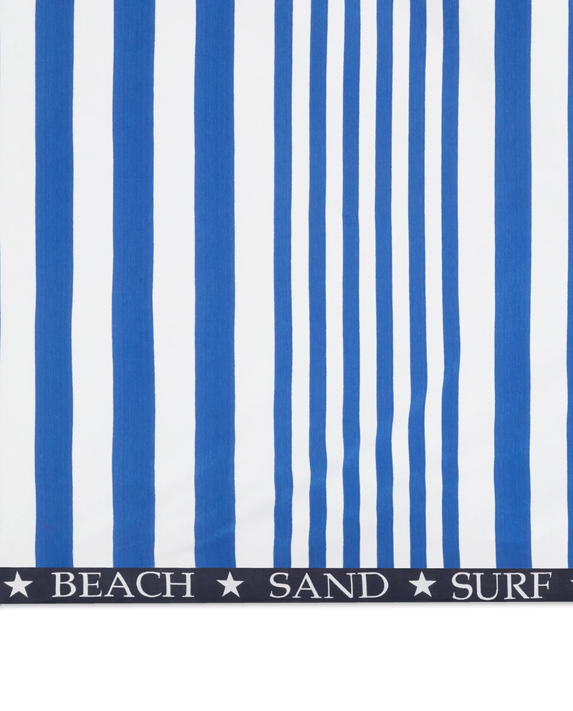 Striped Family strandhanddoek 200x180 cm, Blauw-wit Lexington