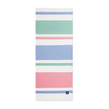 Striped gewafelde katoenen plaid 130x170 cm - Multi - Lexington
