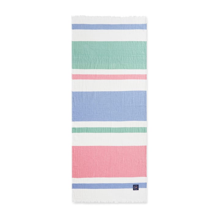 Striped gewafelde katoenen plaid 130x170 cm, Multi Lexington