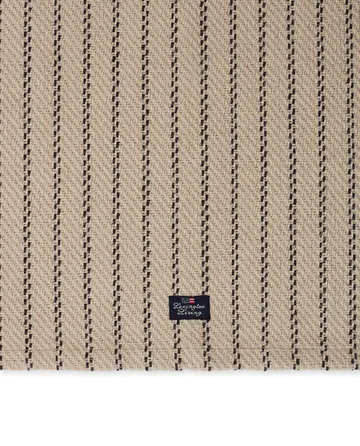 Striped Jute Cotton placemat 40x50 cm - Beige-dark gray - Lexington